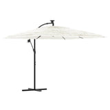 Parasol met stalen paal 269x269x235 cm wit - AllerleiShop