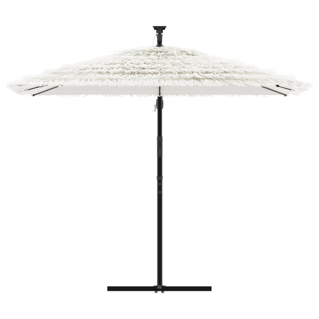 Parasol met stalen paal 269x269x235 cm wit - AllerleiShop