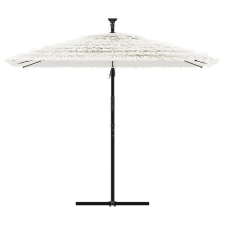 Parasol met stalen paal 269x269x235 cm wit - AllerleiShop