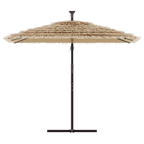 Parasol met stalen paal 290x290x238 cm bruin - AllerleiShop