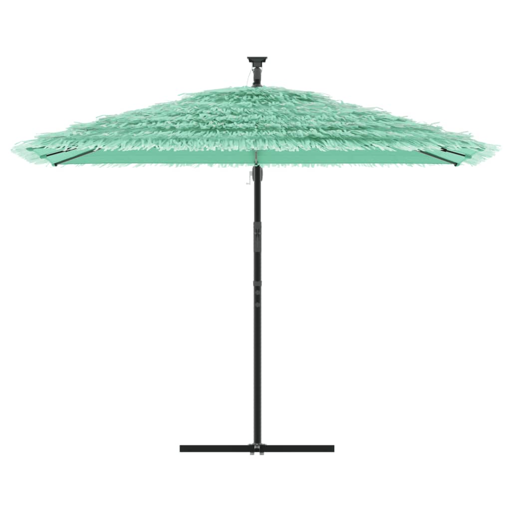 Parasol met stalen paal 290x290x238 cm groen - AllerleiShop