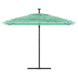 Parasol met stalen paal 290x290x238 cm groen - AllerleiShop