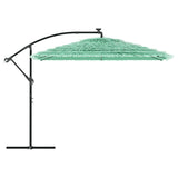 Parasol met stalen paal 290x290x238 cm groen - AllerleiShop