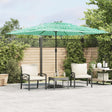 Parasol met stalen paal 290x290x238 cm groen - AllerleiShop