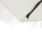 Parasol met stalen paal 290x290x238 cm wit - AllerleiShop