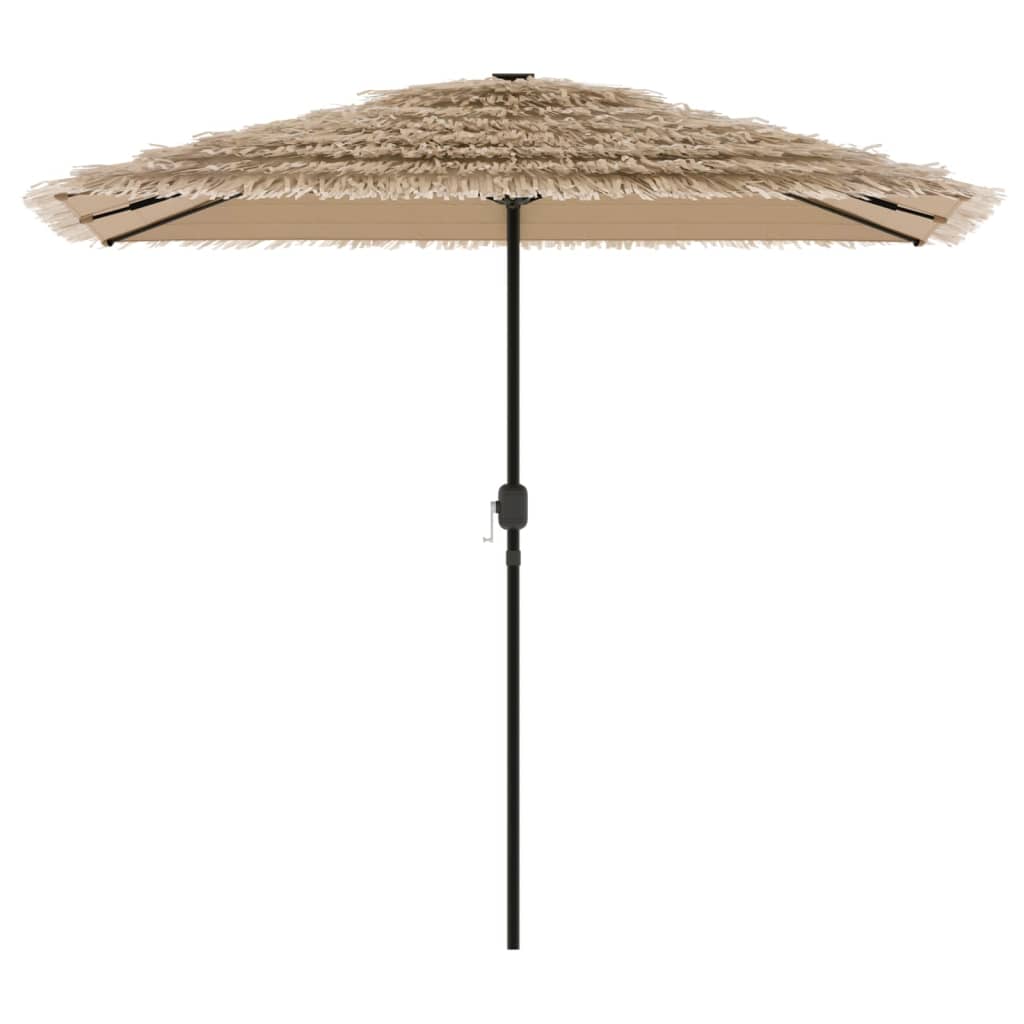 Parasol met stalen paal 248x248x248 cm bruin - AllerleiShop