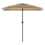 Parasol met stalen paal 248x248x248 cm bruin - AllerleiShop