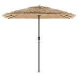 Parasol met stalen paal 248x248x248 cm bruin - AllerleiShop