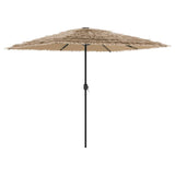 Parasol met stalen paal 248x248x248 cm bruin - AllerleiShop