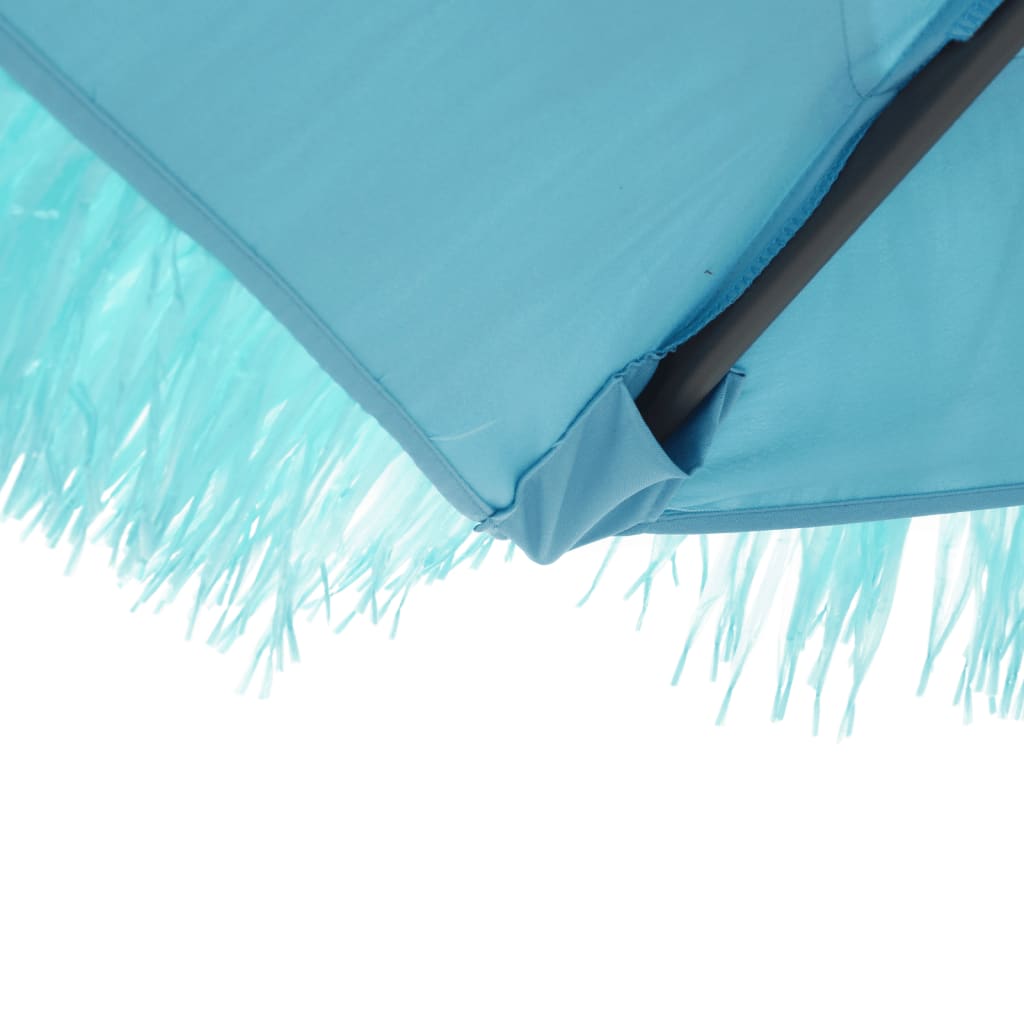 Parasol met stalen paal 248x248x248 cm blauw - AllerleiShop