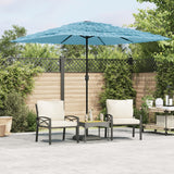 Parasol met stalen paal 248x248x248 cm blauw - AllerleiShop