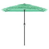 Parasol met stalen paal 248x248x248 cm groen - AllerleiShop