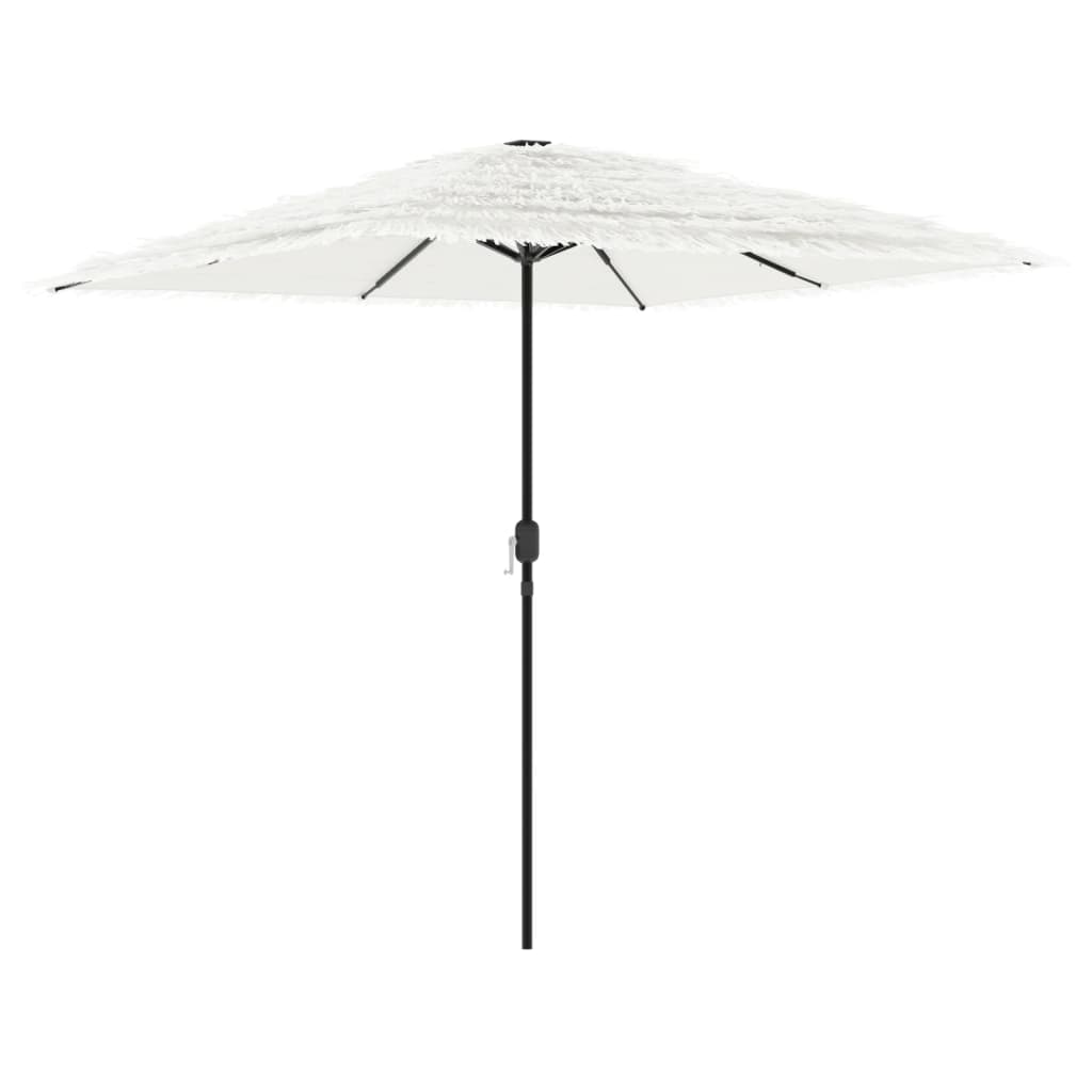 Parasol met stalen paal 248x248x248 cm wit - AllerleiShop