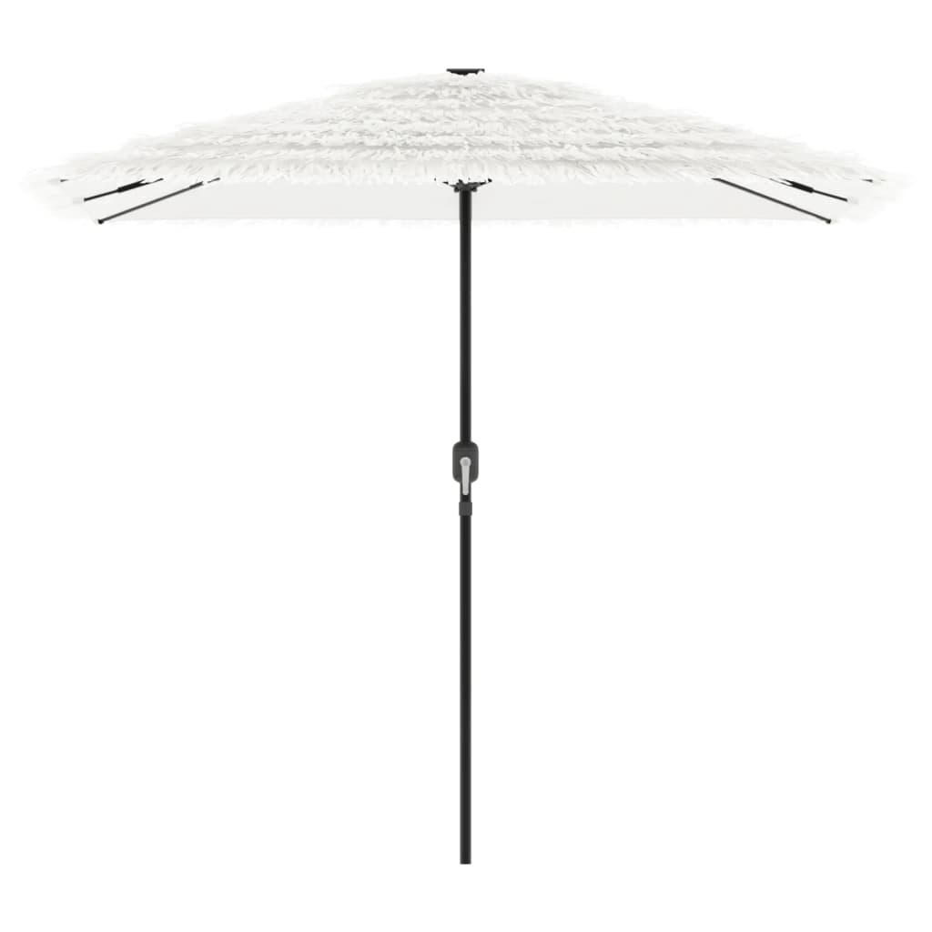 Parasol met stalen paal 248x248x248 cm wit - AllerleiShop