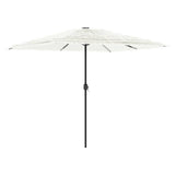 Parasol met stalen paal 248x248x248 cm wit - AllerleiShop