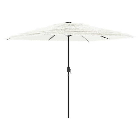 Parasol met stalen paal 248x248x248 cm wit - AllerleiShop