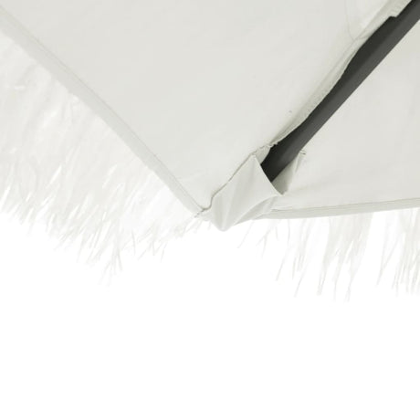 Parasol met stalen paal 248x248x248 cm wit - AllerleiShop