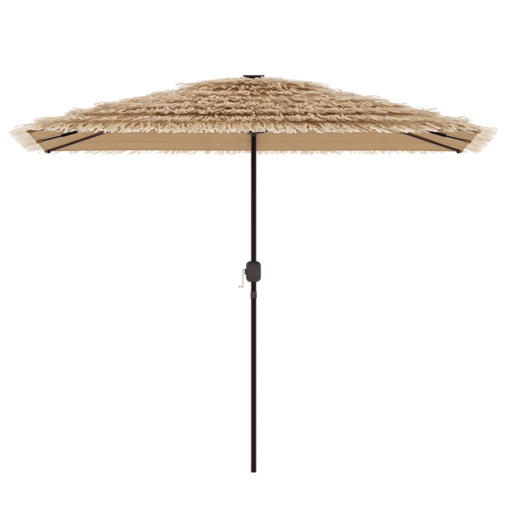 Parasol met stalen paal 300x200x250 cm bruin - AllerleiShop