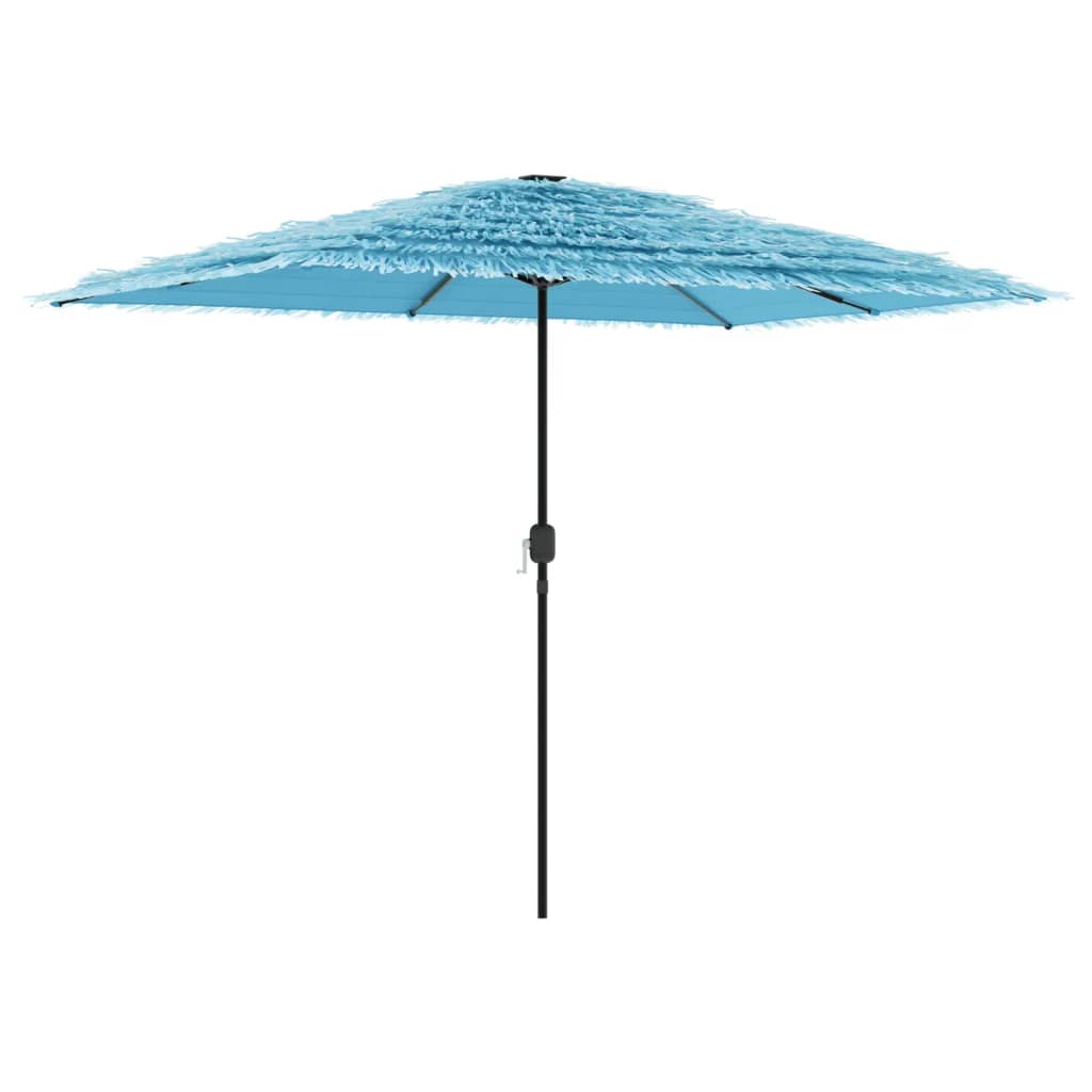 Parasol met stalen paal 300x200x250 cm blauw - AllerleiShop