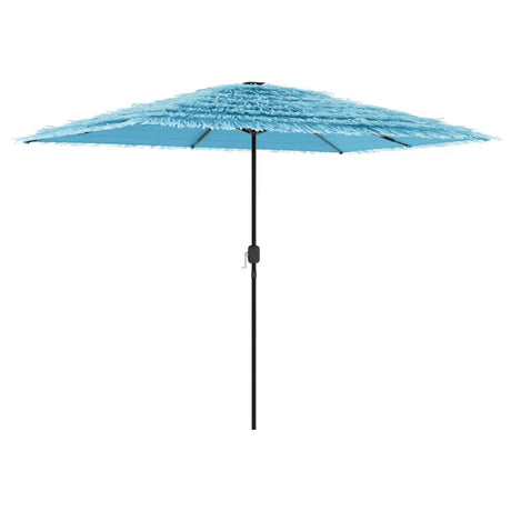 Parasol met stalen paal 300x200x250 cm blauw - AllerleiShop