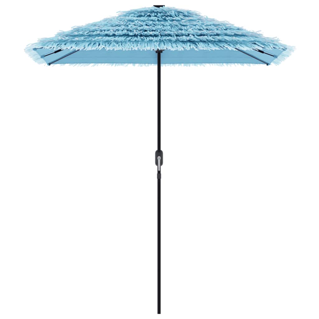 Parasol met stalen paal 300x200x250 cm blauw - AllerleiShop