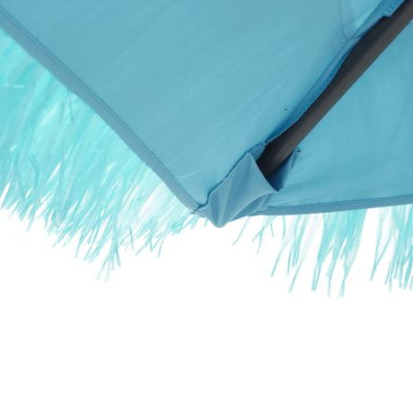 Parasol met stalen paal 300x200x250 cm blauw - AllerleiShop