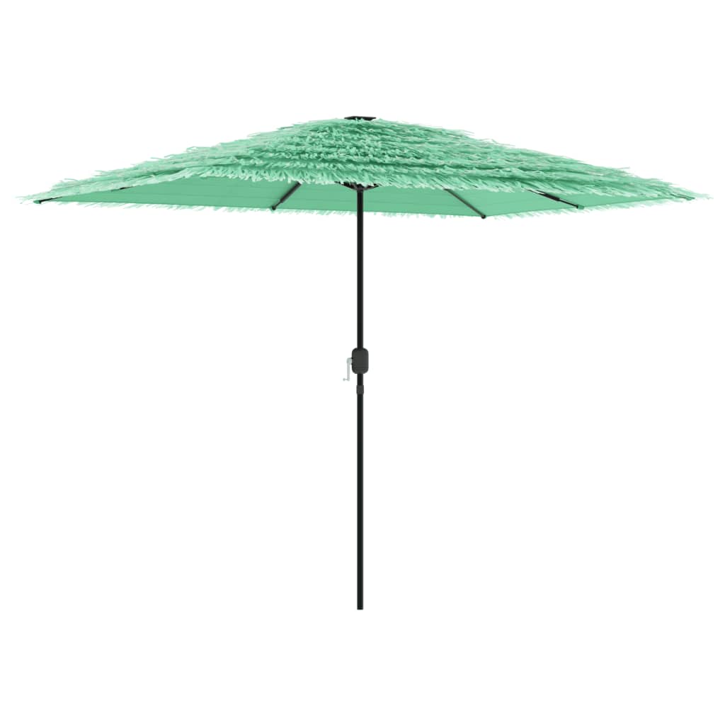 Parasol met stalen paal 300x200x250 cm groen - AllerleiShop