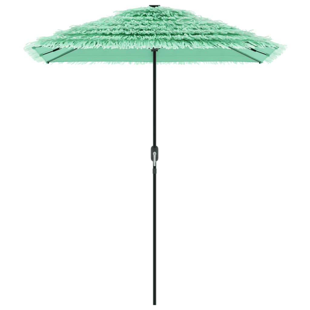 Parasol met stalen paal 300x200x250 cm groen - AllerleiShop