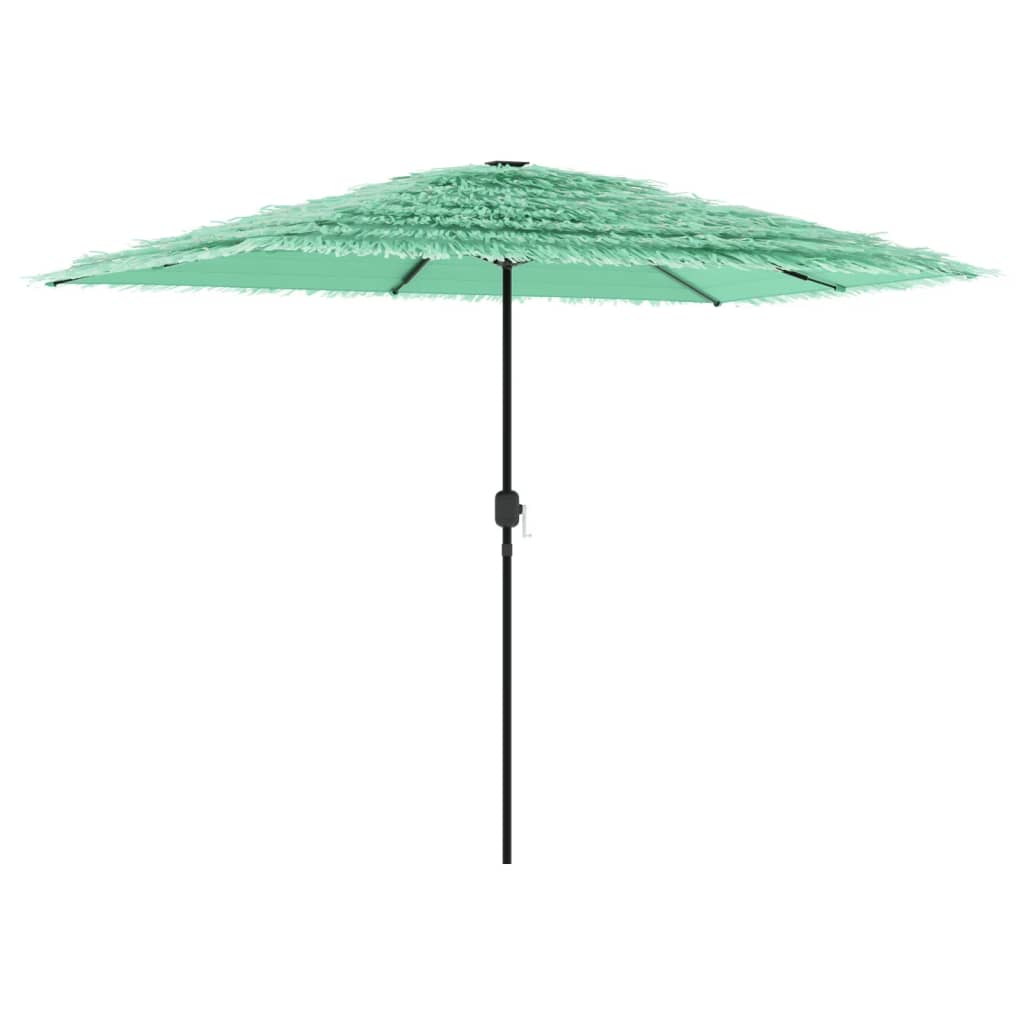 Parasol met stalen paal 300x200x250 cm groen - AllerleiShop