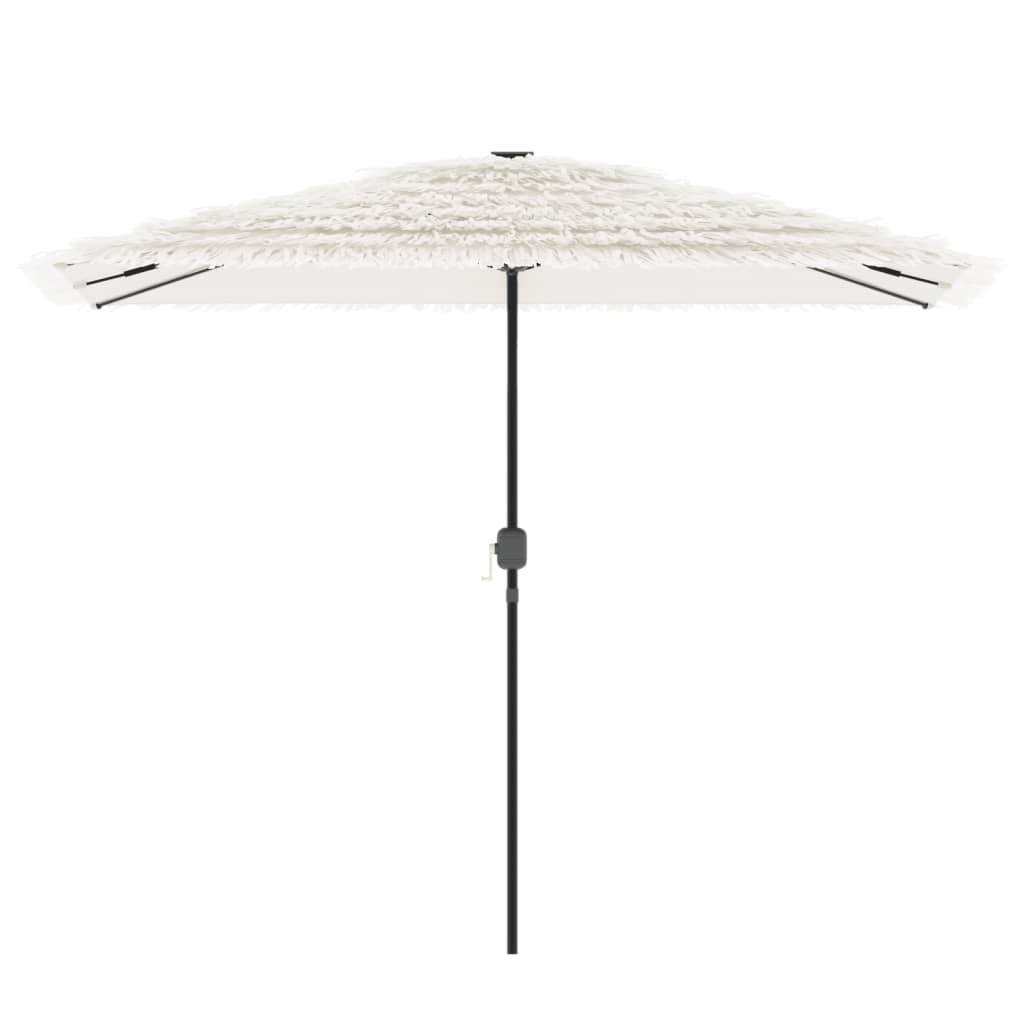 Parasol met stalen paal 300x200x250 cm wit - AllerleiShop