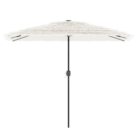 Parasol met stalen paal 300x200x250 cm wit - AllerleiShop