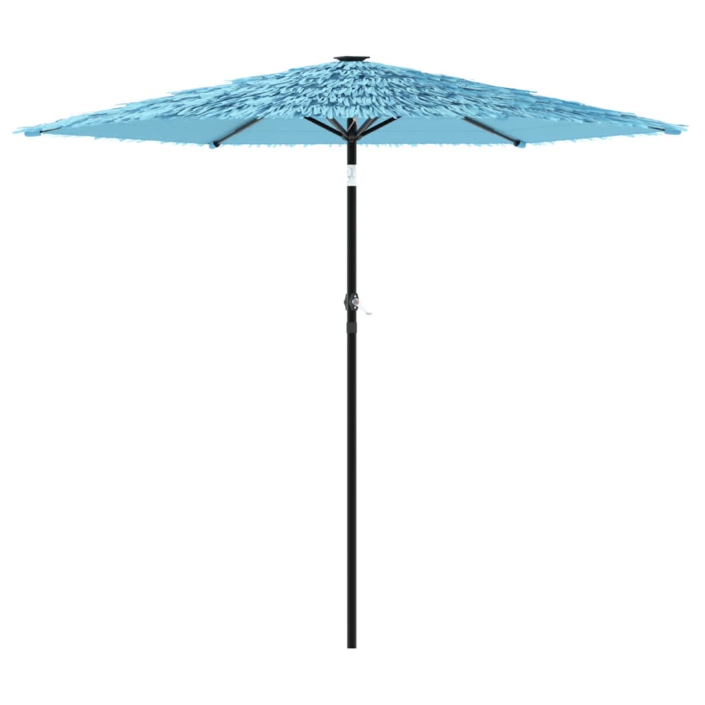 Parasol met stalen paal 223x223x213 cm blauw - AllerleiShop