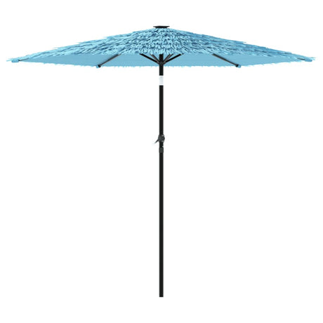 Parasol met stalen paal 223x223x213 cm blauw - AllerleiShop