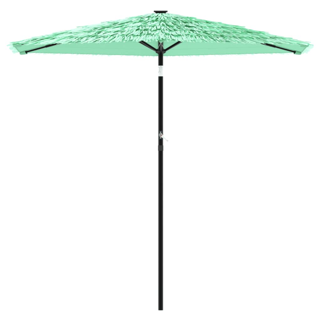 Parasol met stalen paal 223x223x213 cm groen - AllerleiShop