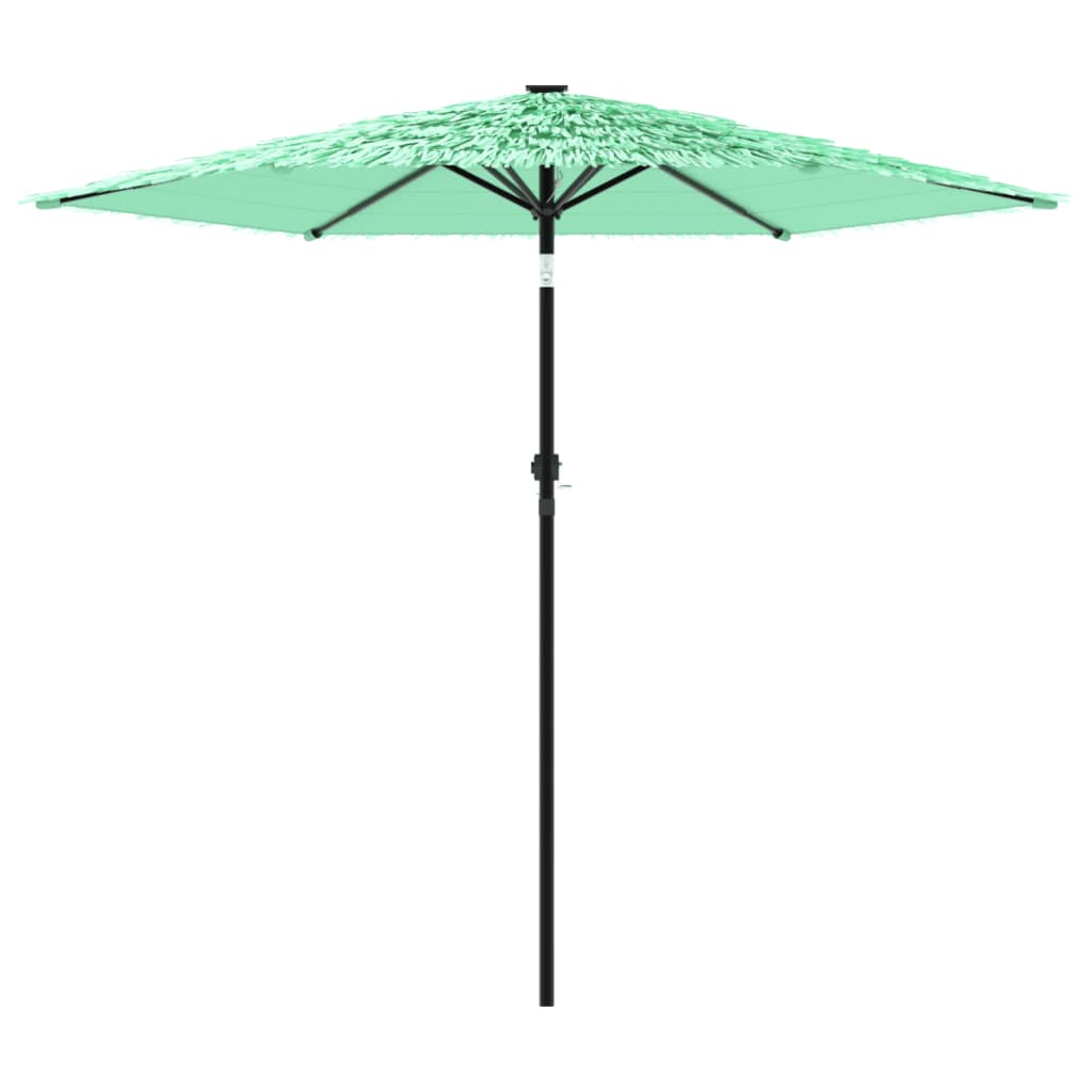 Parasol met stalen paal 223x223x213 cm groen - AllerleiShop