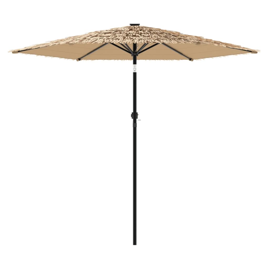 Parasol met stalen paal 268x268x226 cm bruin - AllerleiShop