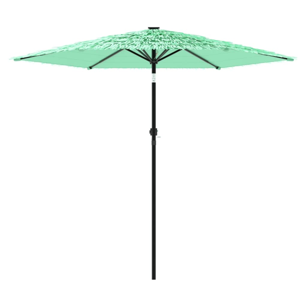 Parasol met stalen paal 268x268x226 cm groen - AllerleiShop