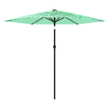 Parasol met stalen paal 268x268x226 cm groen - AllerleiShop