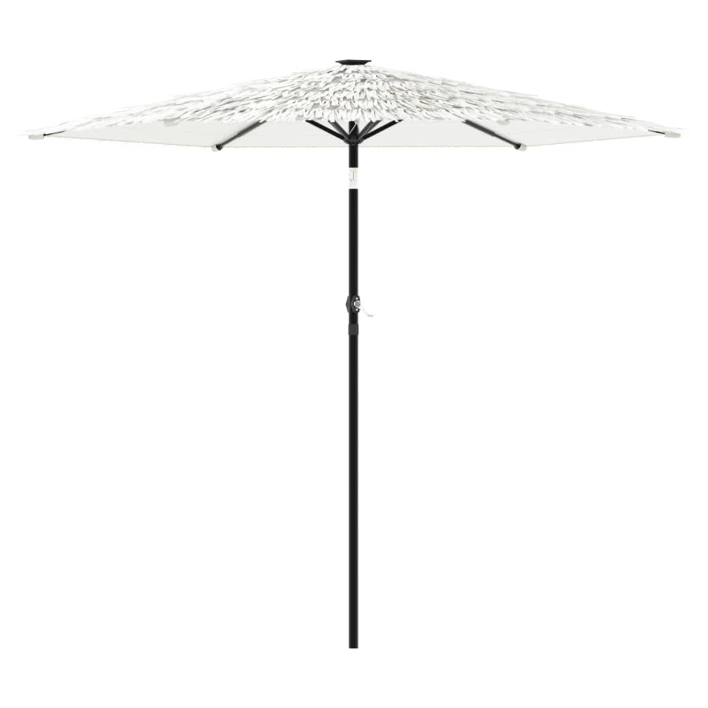 Parasol met stalen paal 268x268x226 cm wit - AllerleiShop