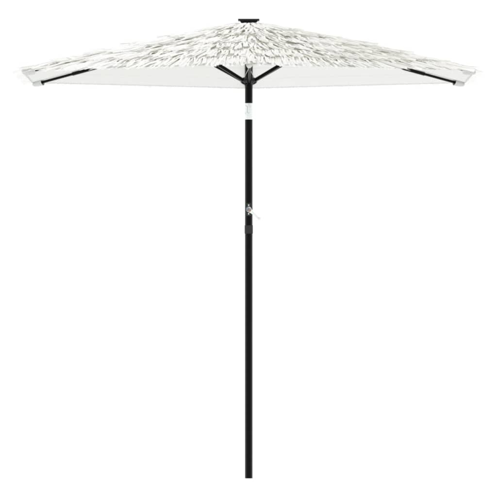 Parasol met stalen paal 268x268x226 cm wit - AllerleiShop