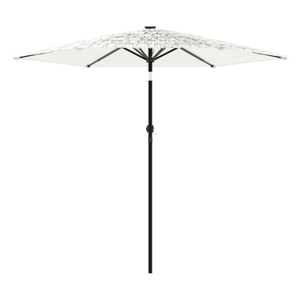 Parasol met stalen paal 268x268x226 cm wit - AllerleiShop