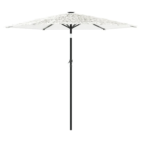 Parasol met stalen paal 268x268x226 cm wit - AllerleiShop