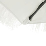 Parasol met stalen paal 268x268x226 cm wit - AllerleiShop