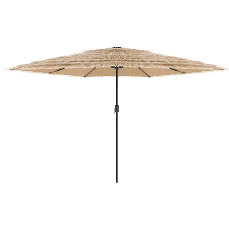 Parasol met stalen paal 288x288x225 cm bruin - AllerleiShop