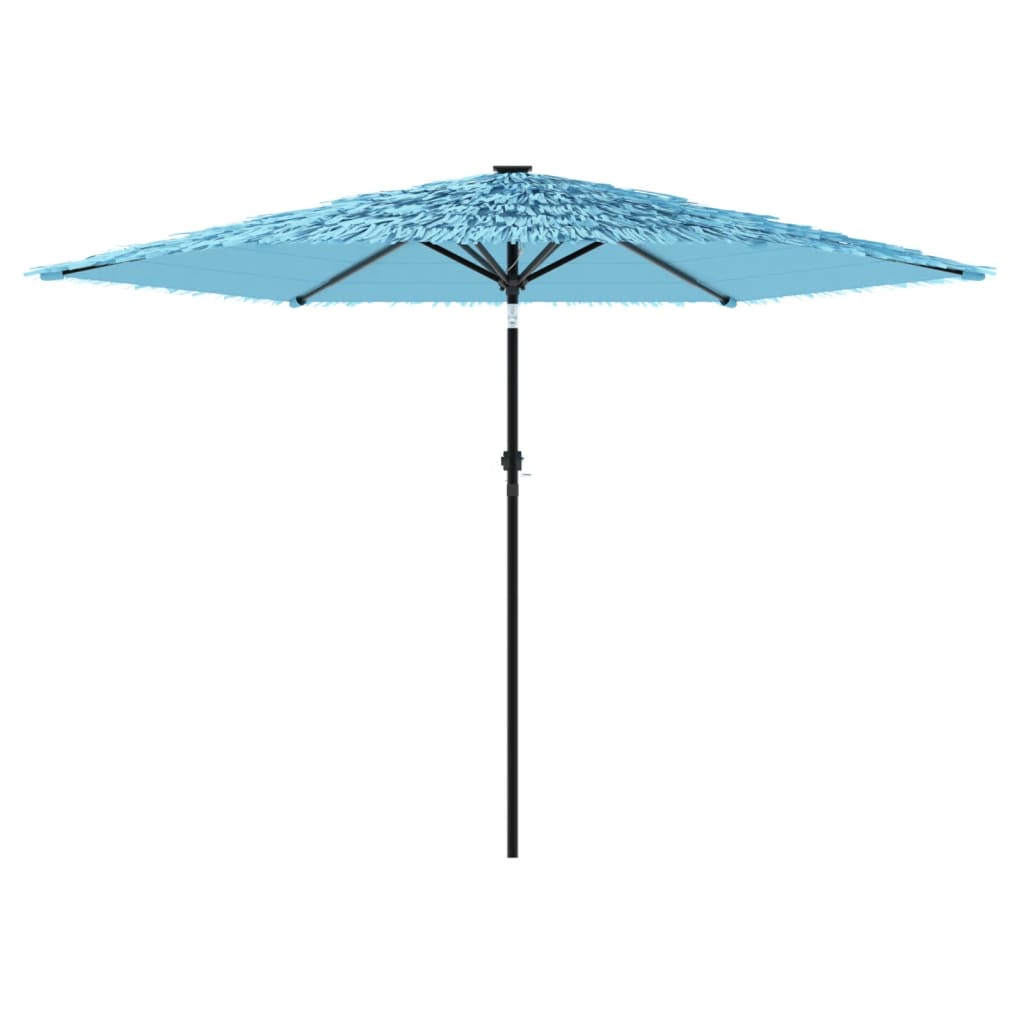 Parasol met stalen paal 288x288x225 cm blauw - AllerleiShop