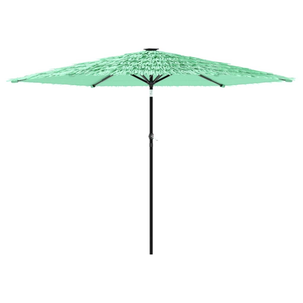 Parasol met stalen paal 288x288x225 cm groen - AllerleiShop