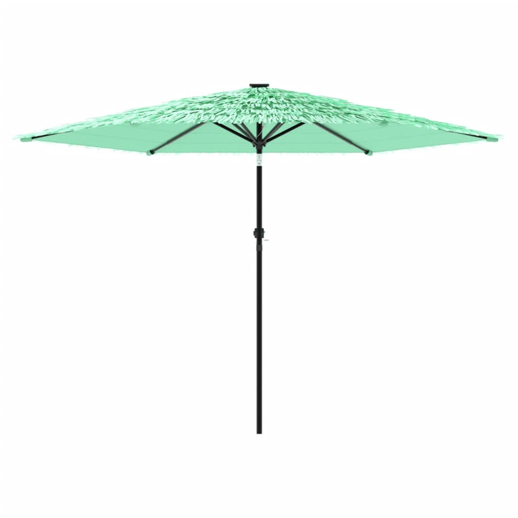 Parasol met stalen paal 288x288x225 cm groen - AllerleiShop