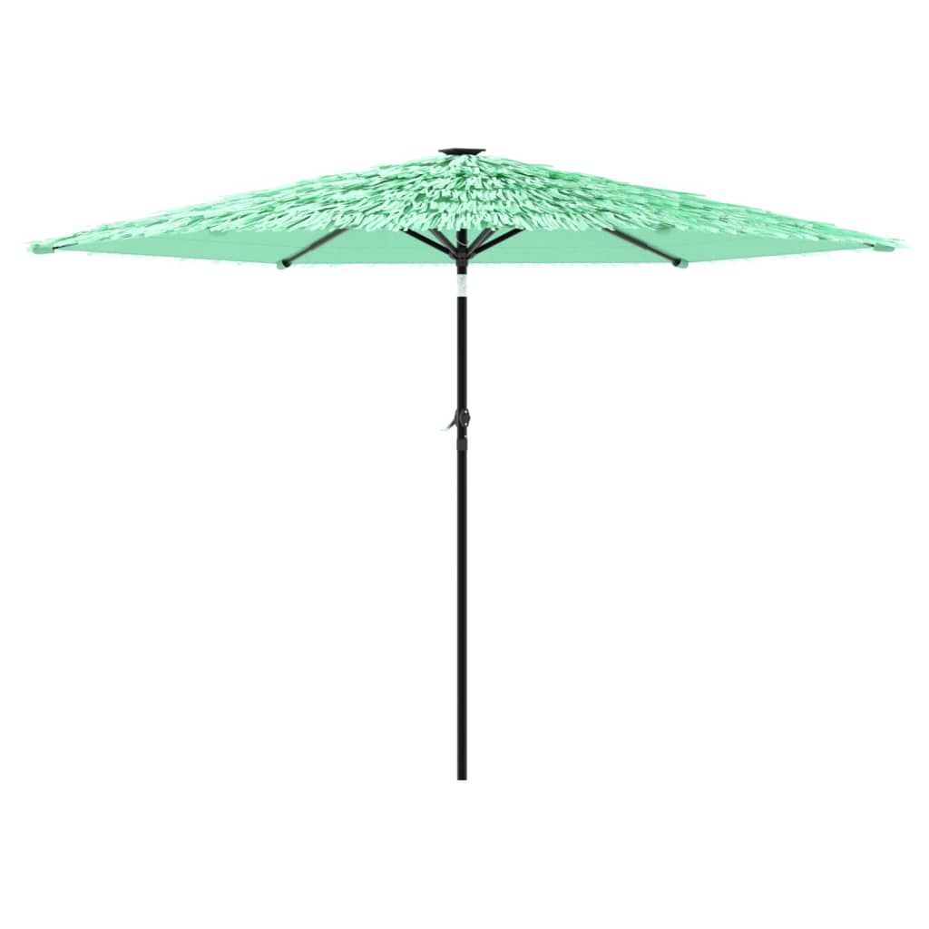 Parasol met stalen paal 288x288x225 cm groen - AllerleiShop