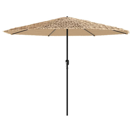 Parasol met stalen paal 324x324x247 cm bruin - AllerleiShop