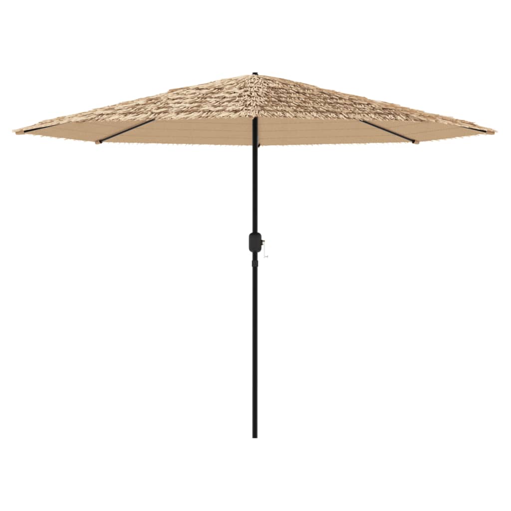 Parasol met stalen paal 324x324x247 cm bruin - AllerleiShop